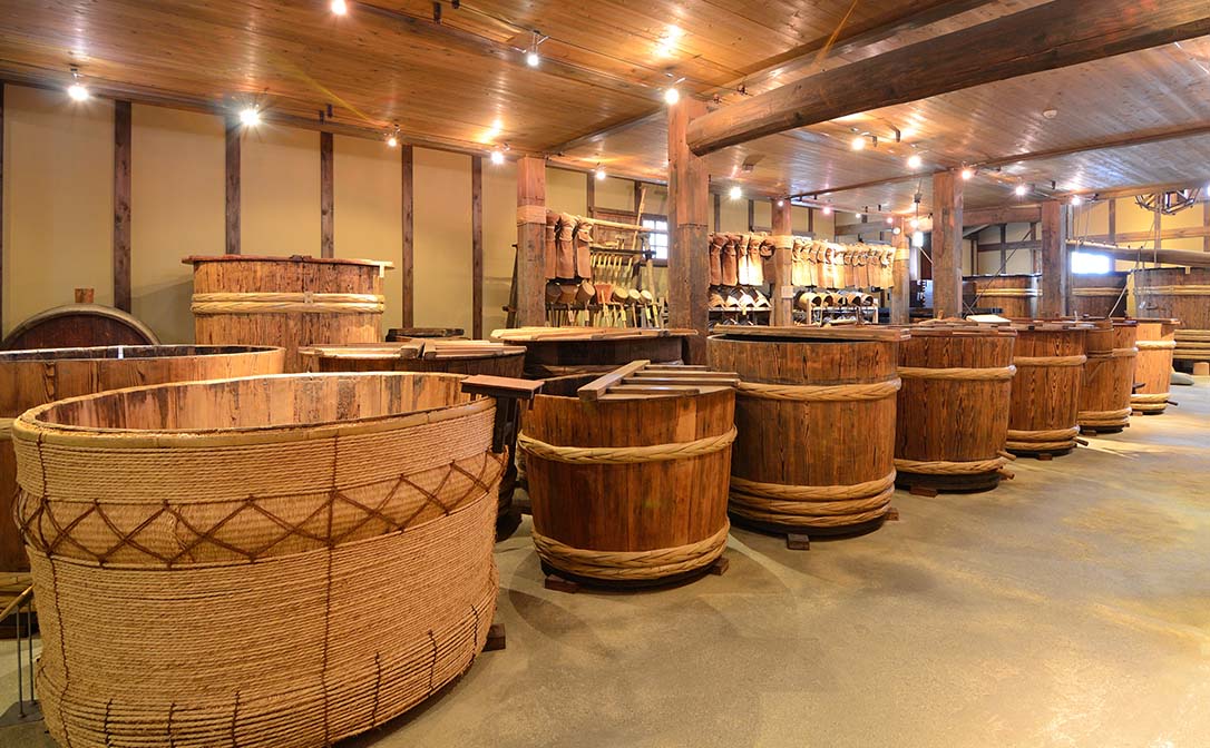Traditional Sake brewery