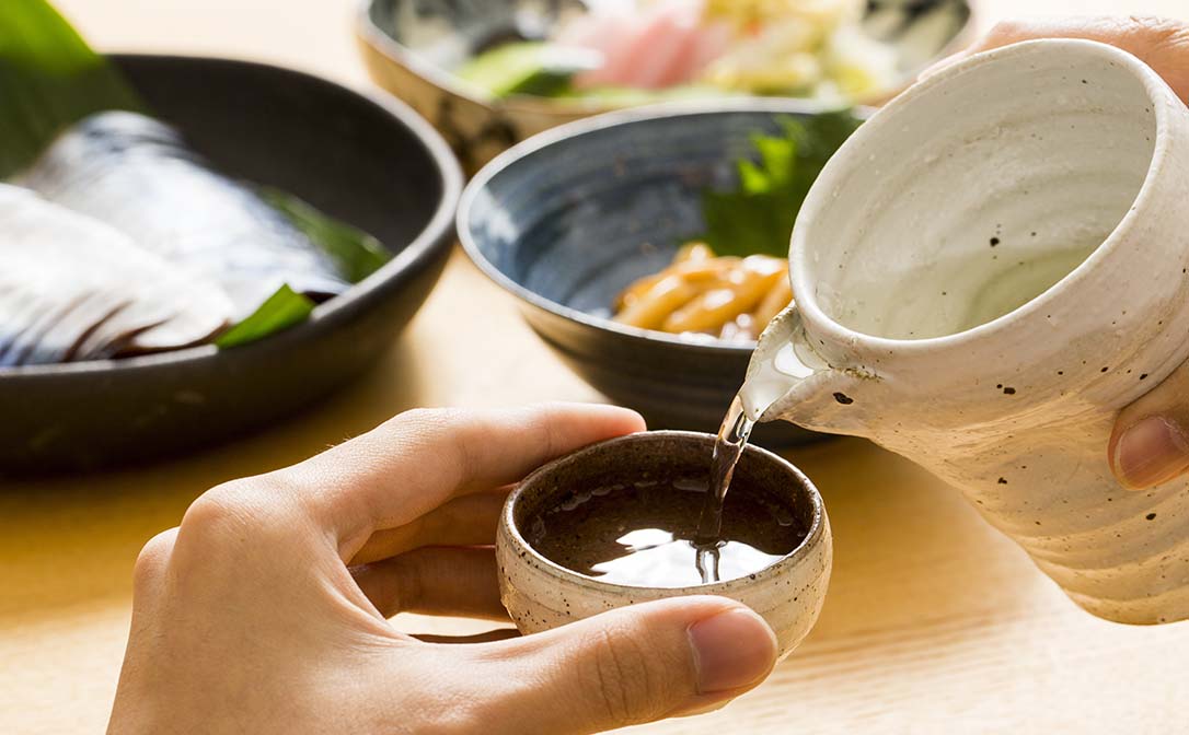 Sake and food