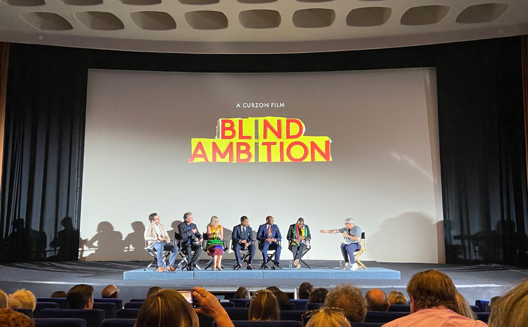 Blind Ambition premiere, live question and answer session with the cast
