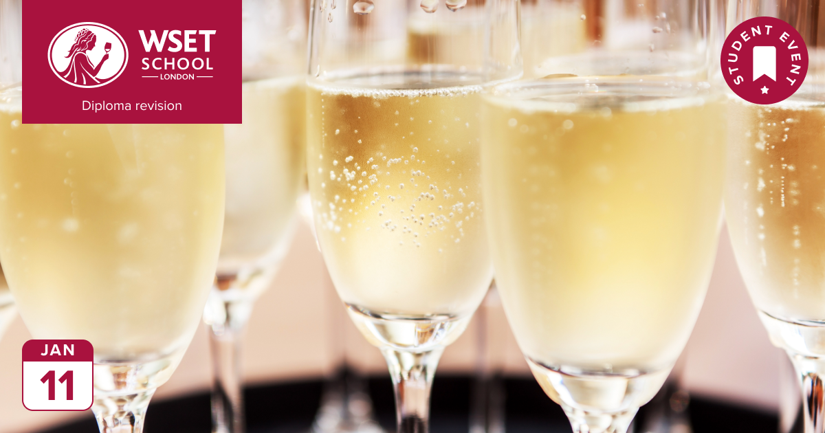 Sparkling wines tasting technique for Diploma students Wine & Spirit Education Trust