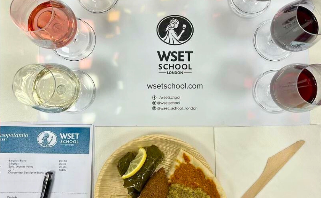Deniz recently hosted an event called 'Wines of Mesopotamia' at WSET School London