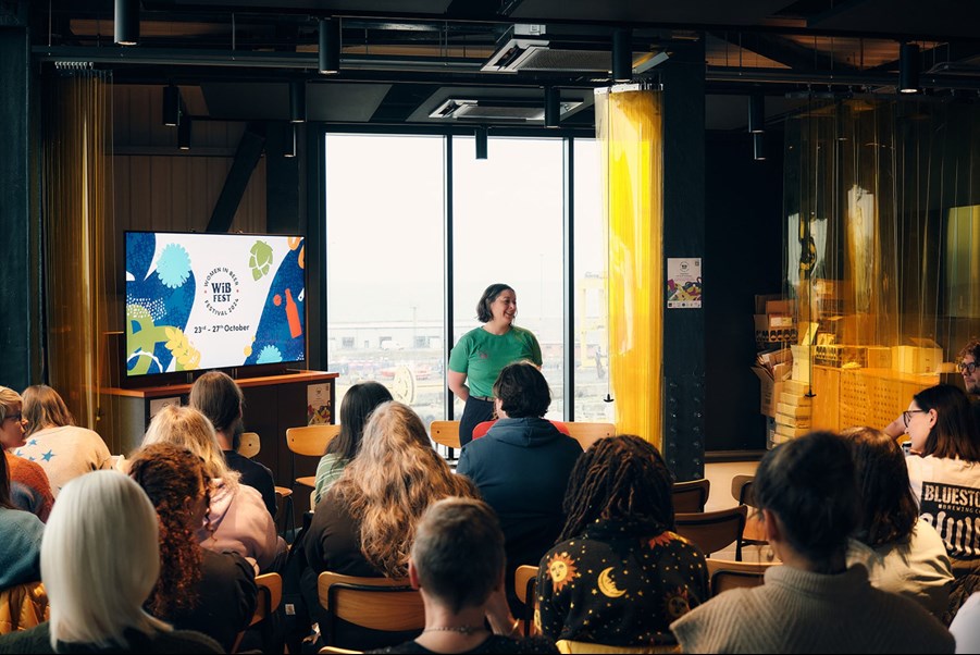 Women in Beer festival 2024 shot