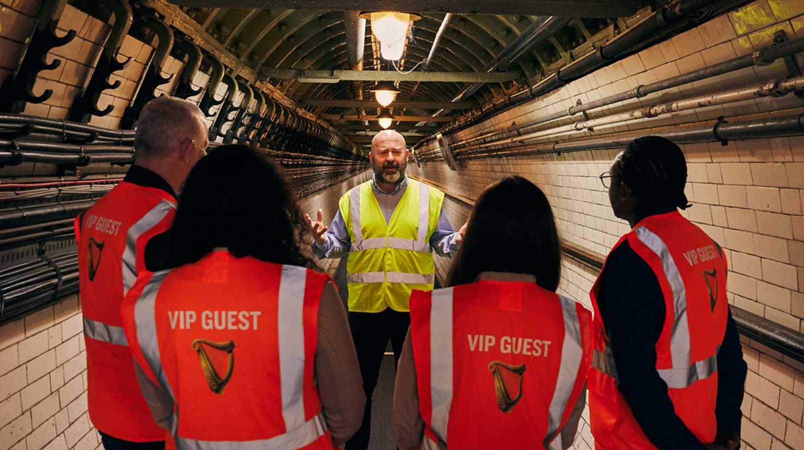 Guinness tour guests