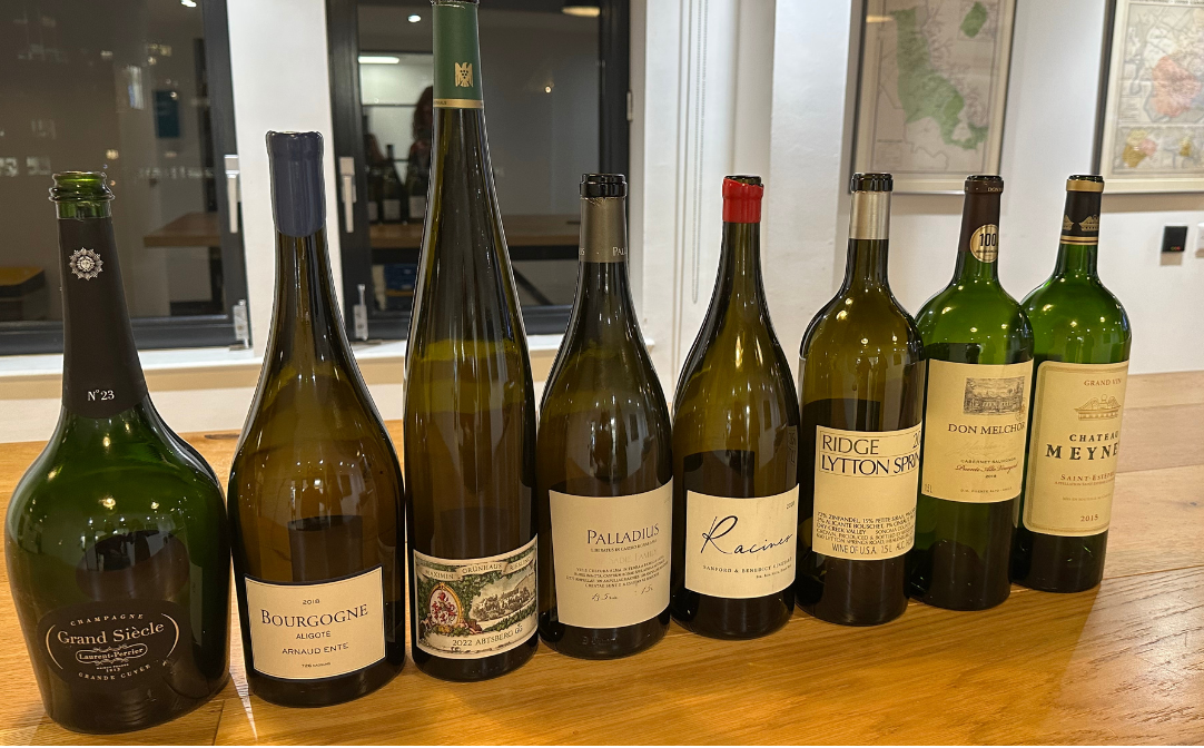 A line up of magnums chosen by Jancis Robinson