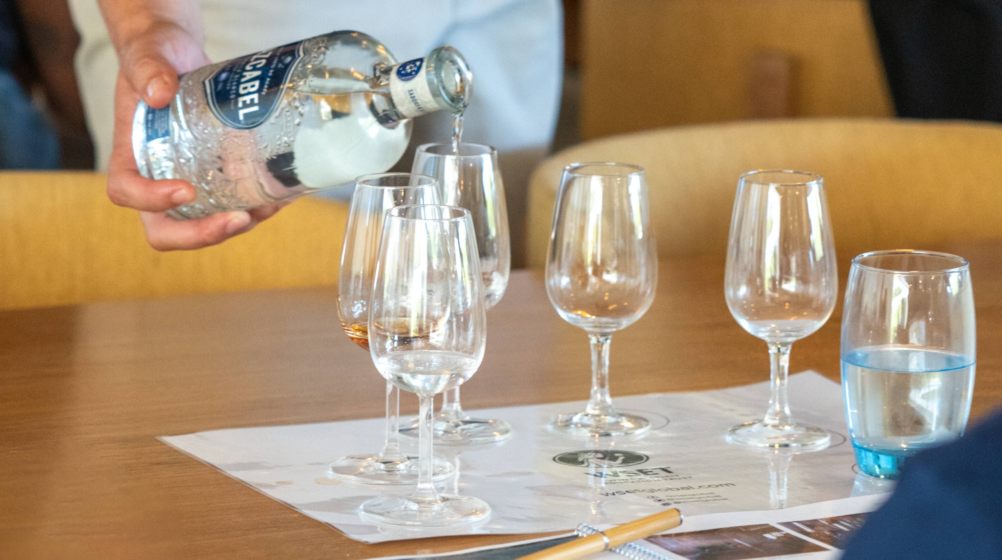 Spirits wset training at Quinta do Lago Portugal